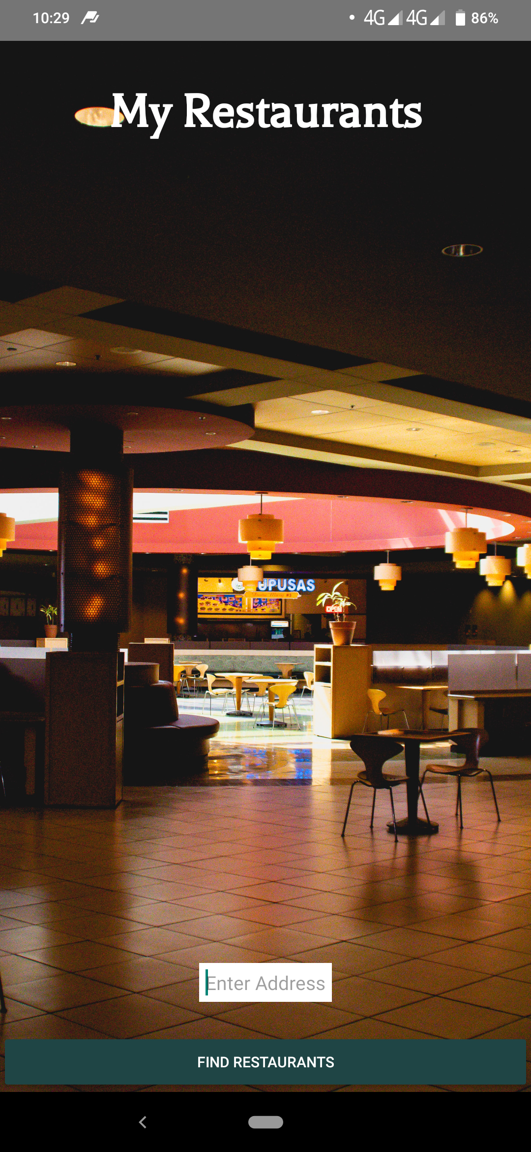 My Restaurants App